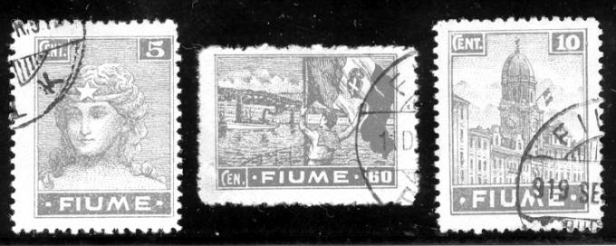 Briefmarken Gabriele D’Annunzio in Fiume
