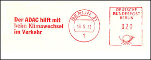 Klimawandel 1973 Der ADAC hilft mit beim Klimawechsel im Verkehr